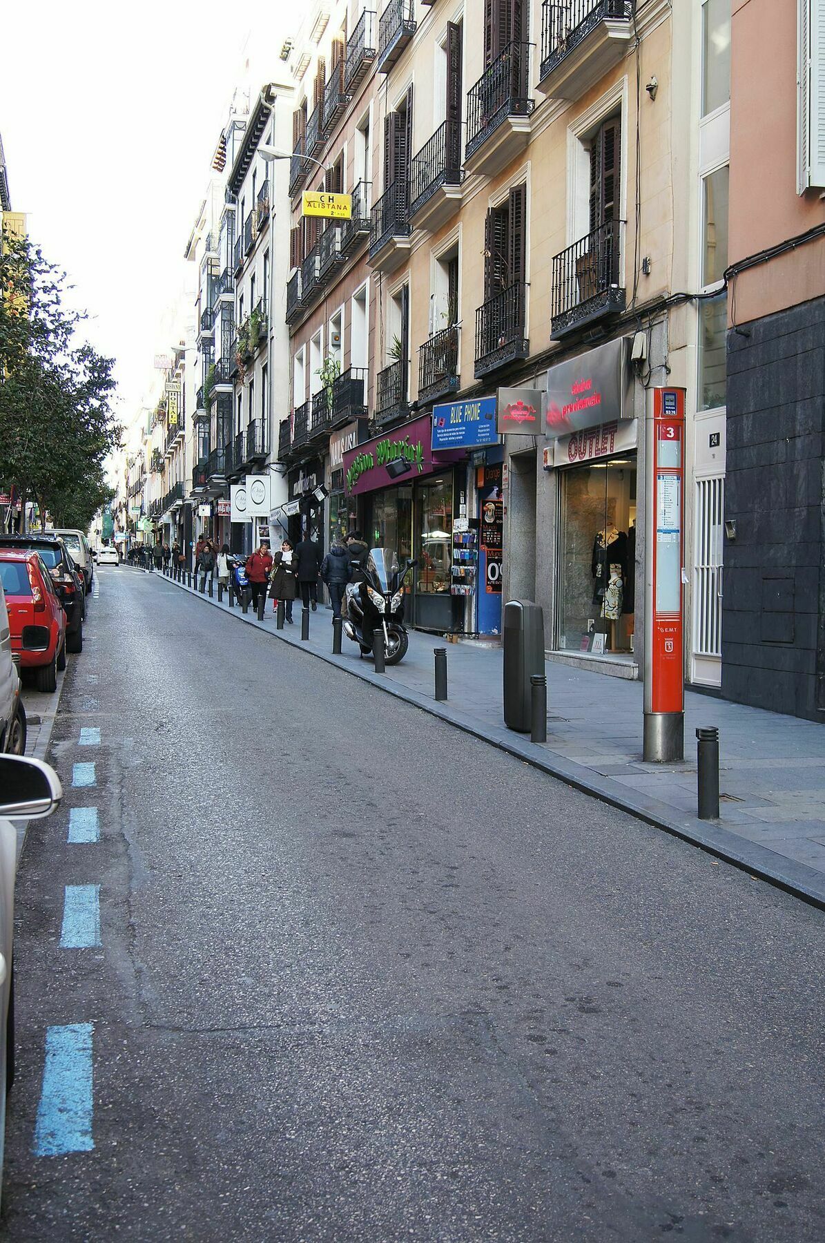 Hostal Alistana Madrid Dış mekan fotoğraf